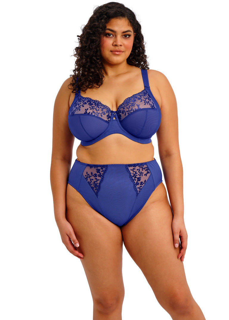 Zarla Sapphire Reggiseno Soft Con Coppe Ricamate E Ferretto