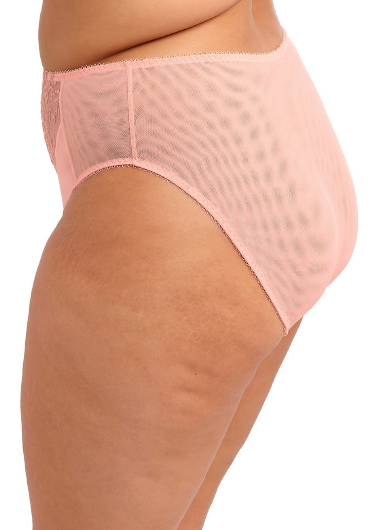 Elomi Zarla Slip A Vita Alta E Dettagli In Pizzo Rose Bud