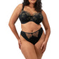 Elomi Teagan Reggiseno A Balconcino Con Ferretto E Coppe Preformate Nero