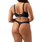 Elomi Teagan Reggiseno A Balconcino Con Ferretto E Coppe Preformate Nero