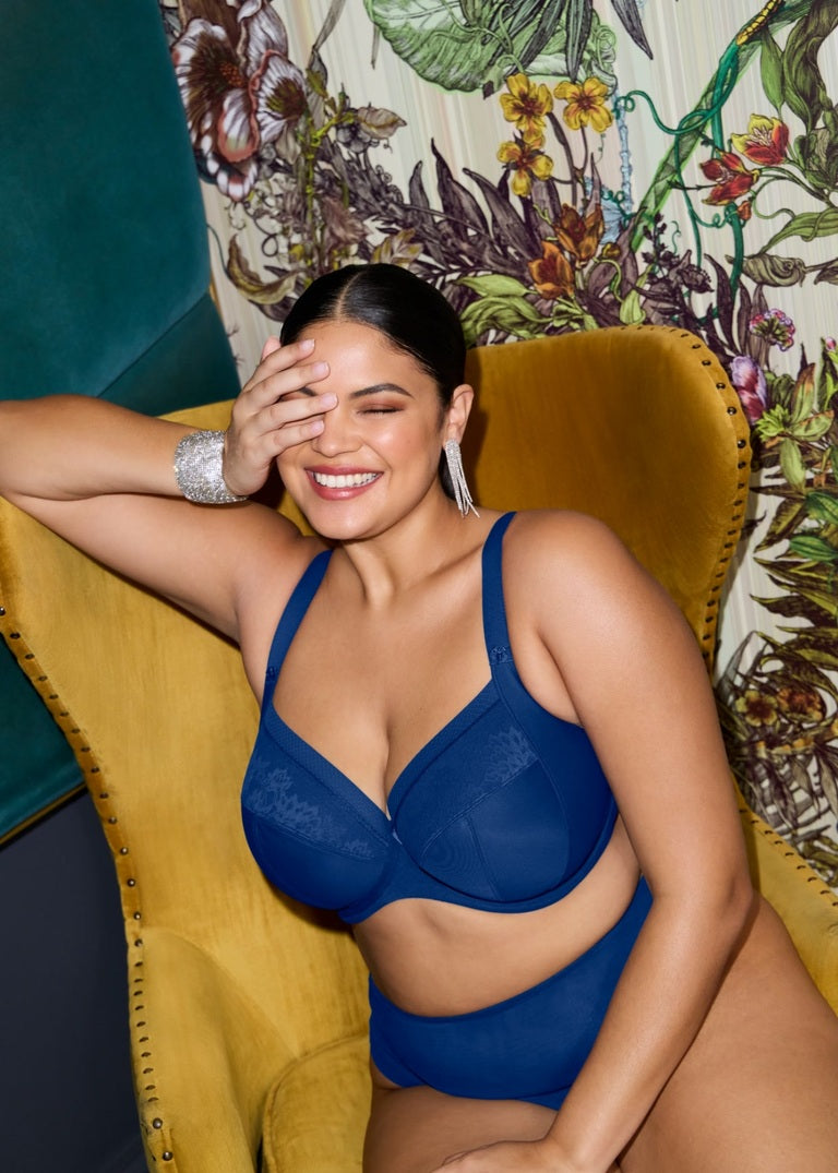 Elomi Nerina Reggiseno Con Ferretto E Coppe Soft French Navy