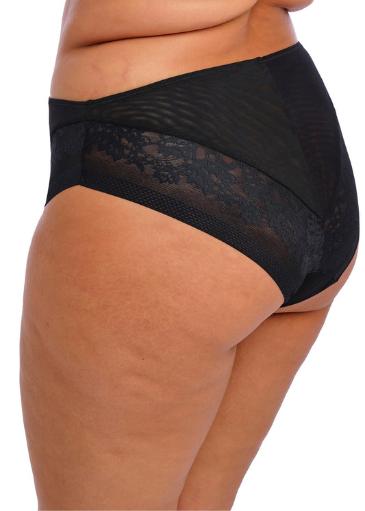 Nerina High Leg Brief Black