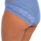 Nerina Cornflower Slip A Vita Alta Leggermente Contenitivo Anche Taglie Curvy ULTIME TAGLIE PRONTA CONSEGNA