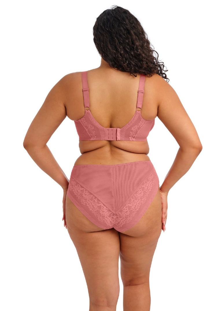 Nerina Slip A Vita Alta Leggermente Contenitivo Anche Taglie Curvy Dusty Rose