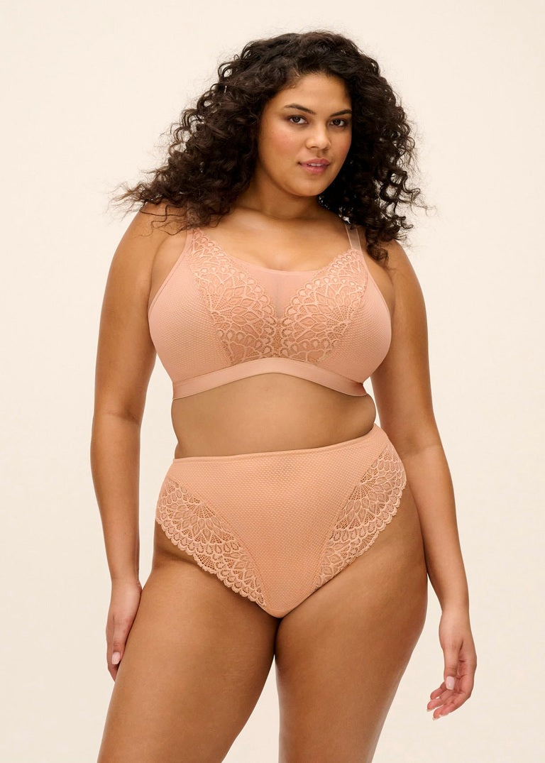 Elomi Tiernie Reggiseno Senza Ferretto Con Coppe Soft Sahara