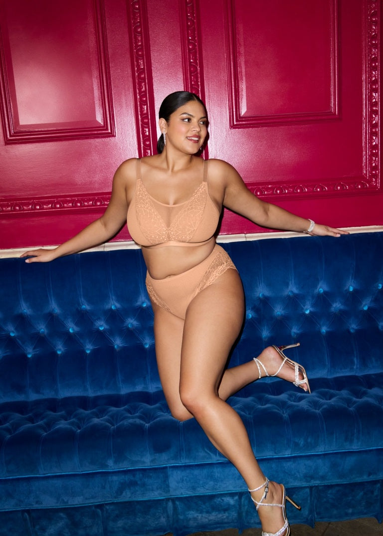 Elomi Tiernie Reggiseno Senza Ferretto Con Coppe Soft Sahara