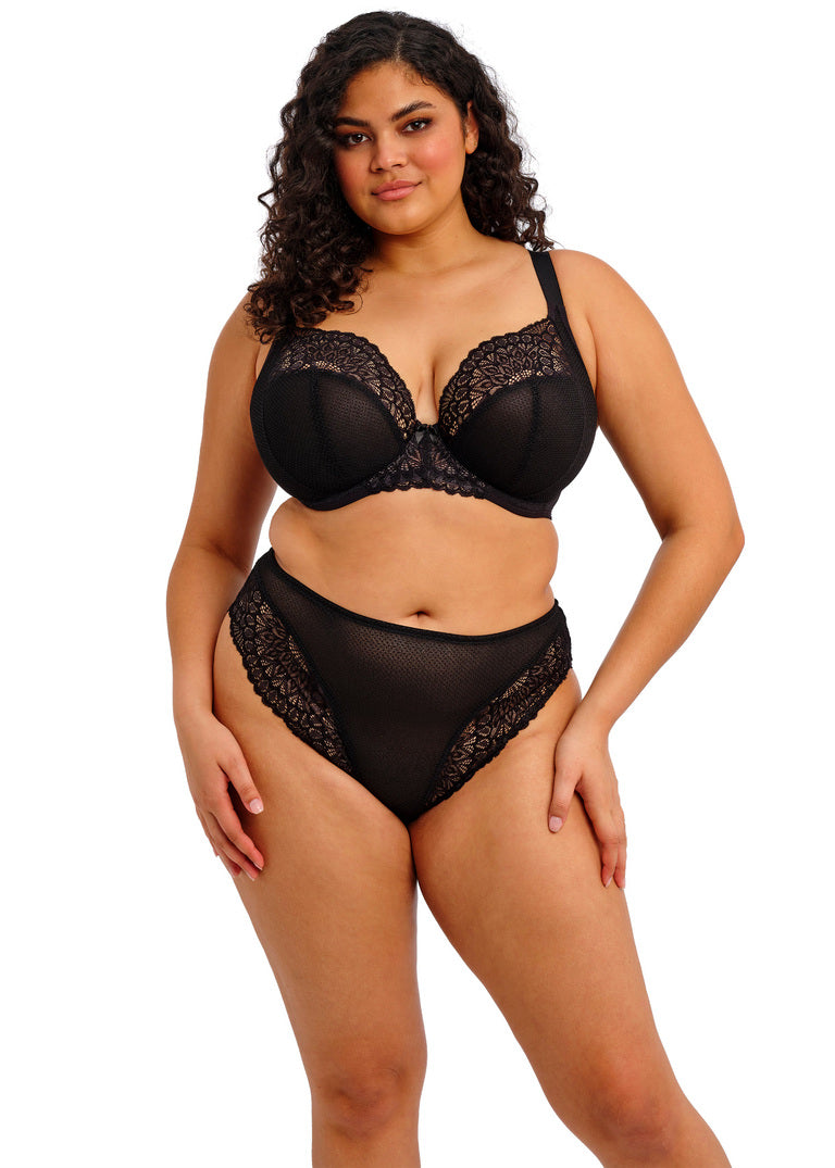 Tiernie Reggiseno Con Ferretto E Coppe Soft Effetto Plunge Nero