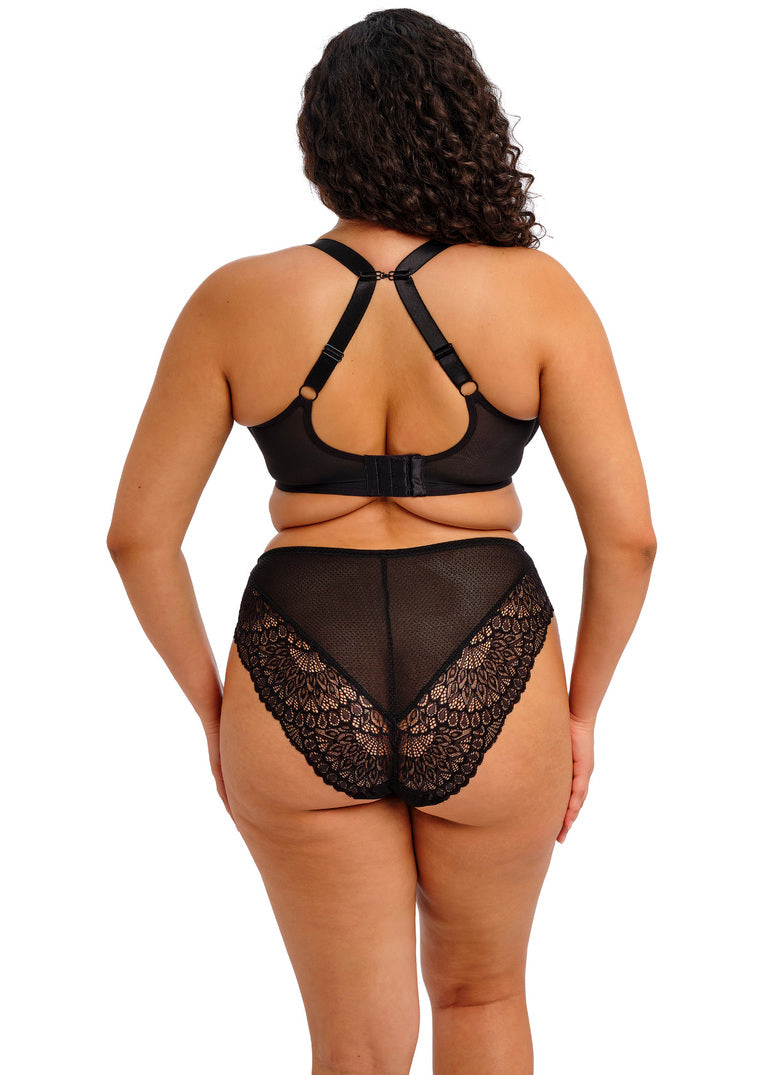 Tiernie Reggiseno Con Ferretto E Coppe Soft Effetto Plunge Nero