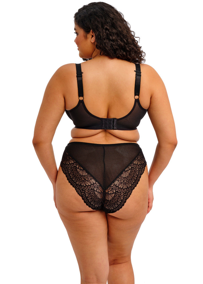 Tiernie Reggiseno Con Ferretto E Coppe Soft Effetto Plunge Nero
