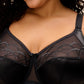 Elomi Cate Reggiseno Con Ferretto E Coppe Soft Ricamate Nero