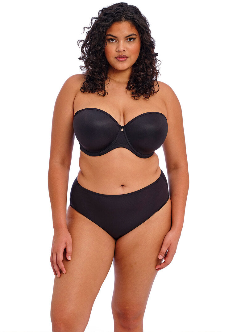 Smooth Reggiseno A Fascia Con Ferretto E Coppe Preformate Nero