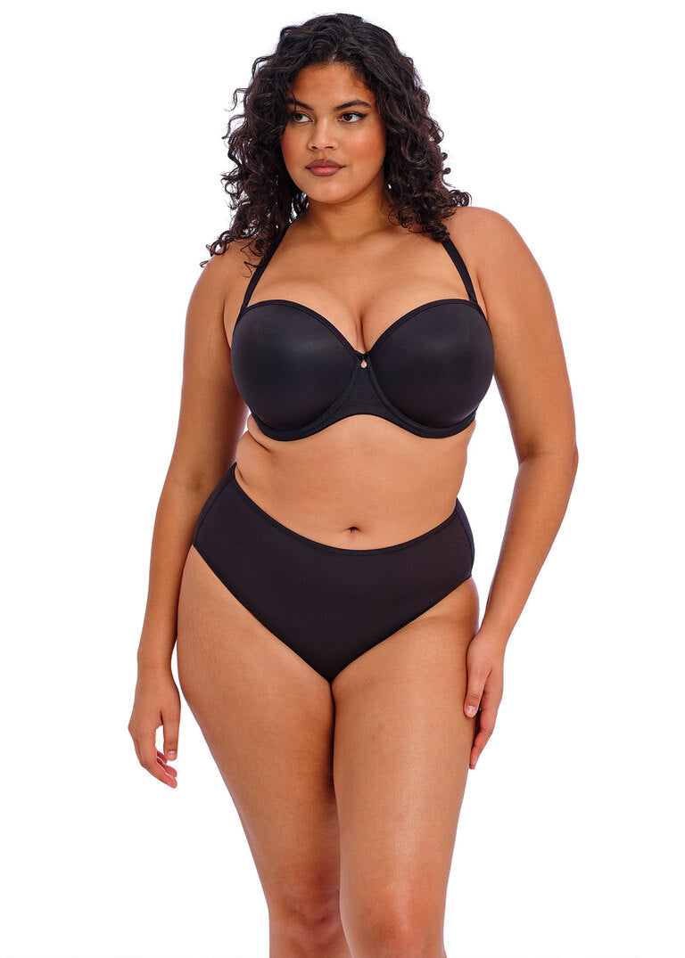 Smooth Reggiseno A Fascia Con Ferretto E Coppe Preformate Nero