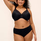 Elomi Smooth Reggiseno Minimizer Con Ferretto E Coppa Liscia Nero