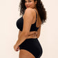 Elomi Smooth Reggiseno Minimizer Con Ferretto E Coppa Liscia Nero