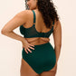 Elomi Smooth Reggiseno Minimizer Con Ferretto E Coppa Liscia Verde Smeraldo