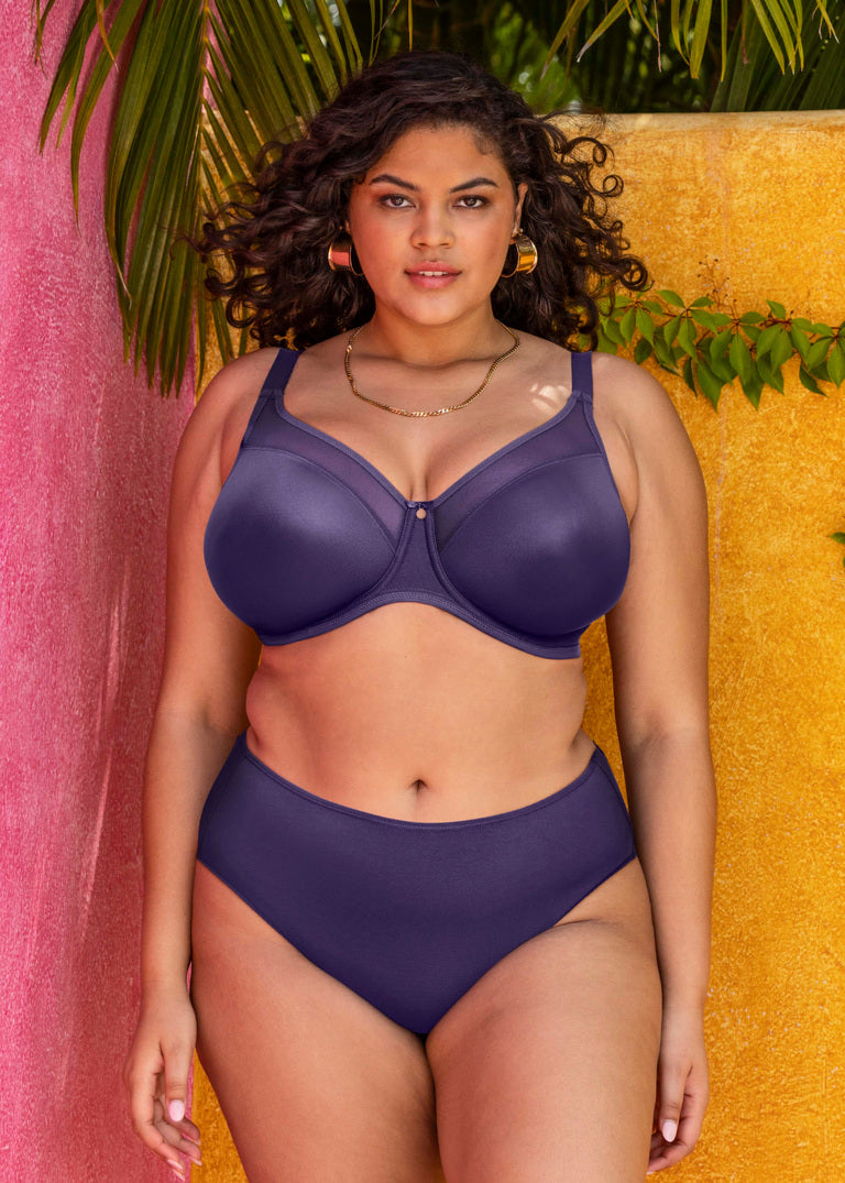 Reggiseno Minimizer Smooth Coppa Liscia Modellante con Ferretto Blue Midnight