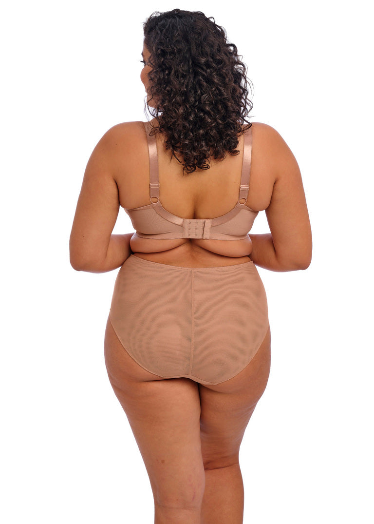 Sachi Slip A Vita Alta Leggermente Contenitivo Nero Cafe Au Lait