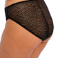 Lucie Slip A Vita Alta Con Dettagli In Pizzo Nero