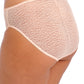 Lucie Slip A Vita Alta Con Dettagli In Pizzo Pale Blush