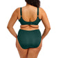 Smooth Slip In Cotone A Vita Alta Verde Smeraldo