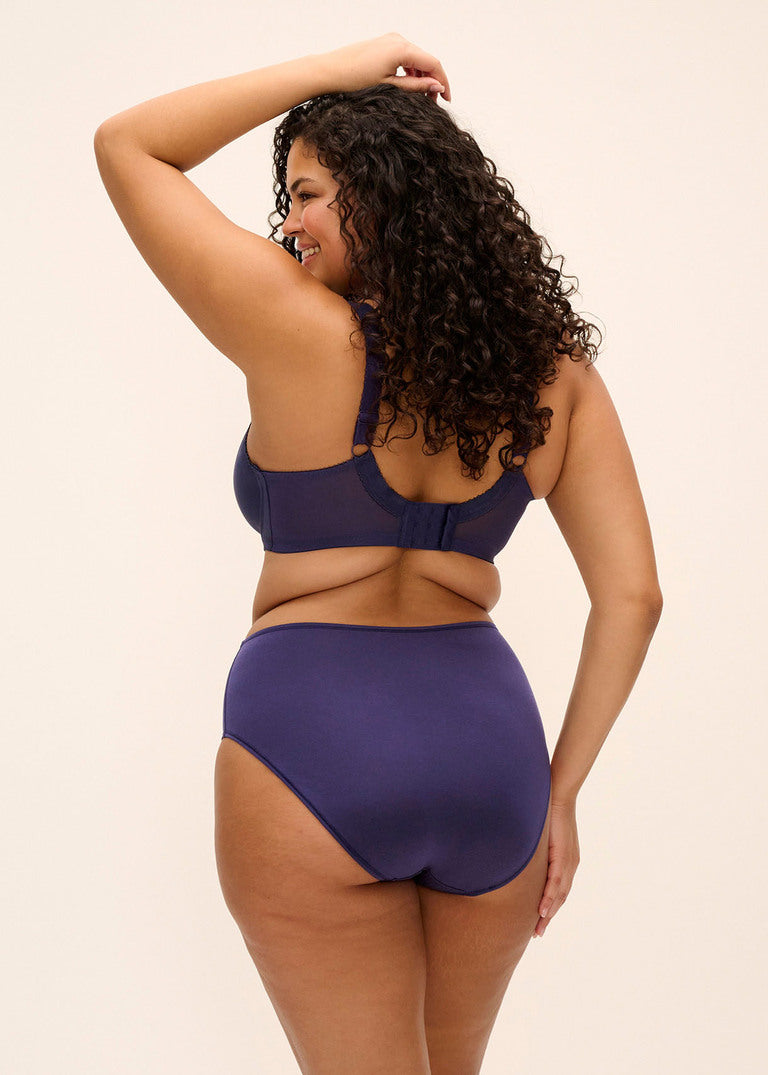 Smooth Slip In Cotone A Vita Alta Midnight
