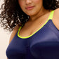 Elomi Energise Reggiseno Sportivo con Ferretto ad Alto Sostegno Blu Navy