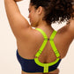 Elomi Energise Reggiseno Sportivo con Ferretto ad Alto Sostegno Blu Navy