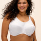 Elomi Energise Reggiseno Sportivo con Ferretto ad Alto Sostegno Bianco