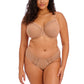 Elomi Matilda Reggiseno Plunge Bra Ideale per Coppe Abbondanti con J-hook Cafe Au Lait