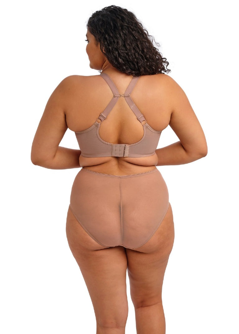 Reggiseno Matilda Plunge Bra Ideale Per Coppe Abbondanti con J-hook Praline