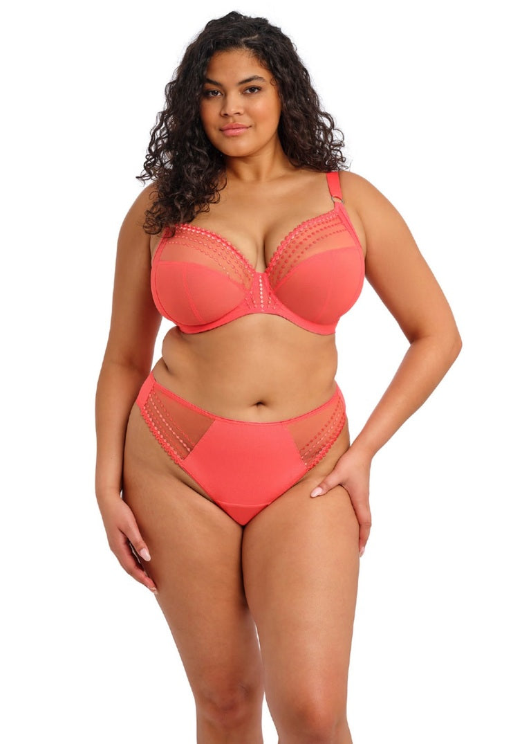 Reggiseno Matilda Plunge Bra Ideale Per Coppe Abbondanti con J-hook Sunset