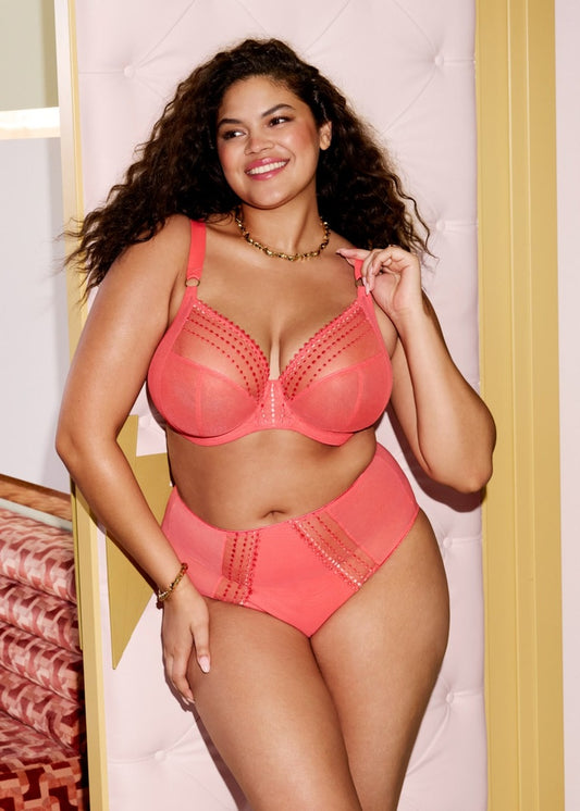 Reggiseno Matilda Plunge Bra Ideale Per Coppe Abbondanti con J-hook Sunset