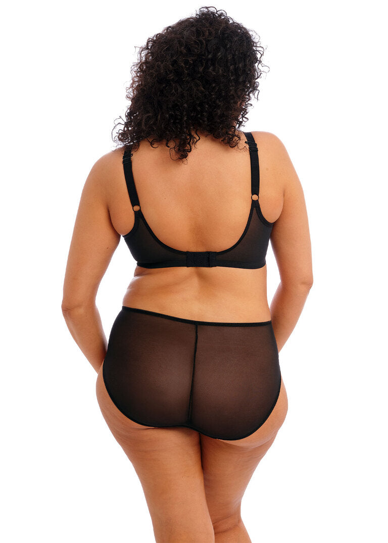 Matilda Black Slip A Vita Media Anche Taglie Curvy Nero