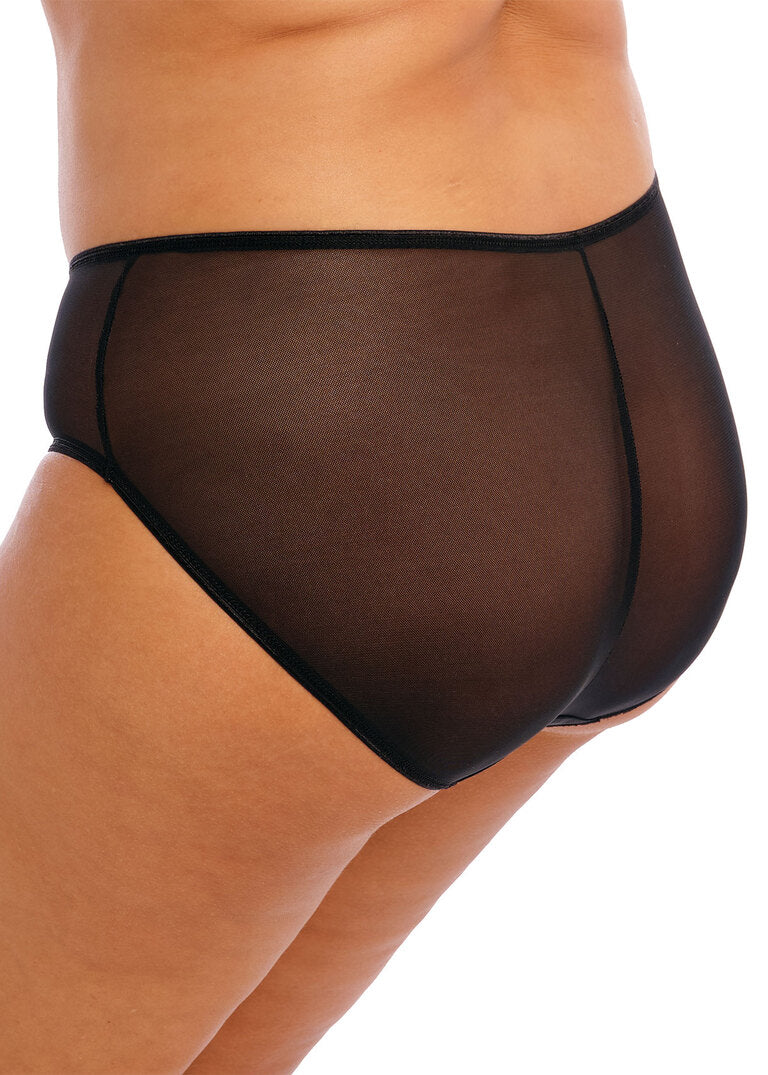 Matilda Black Slip A Vita Media Anche Taglie Curvy Nero
