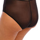Elomi Matilda Slip A Vita Alta Leggermente Contenitivo Anche Taglie Curvy Nero