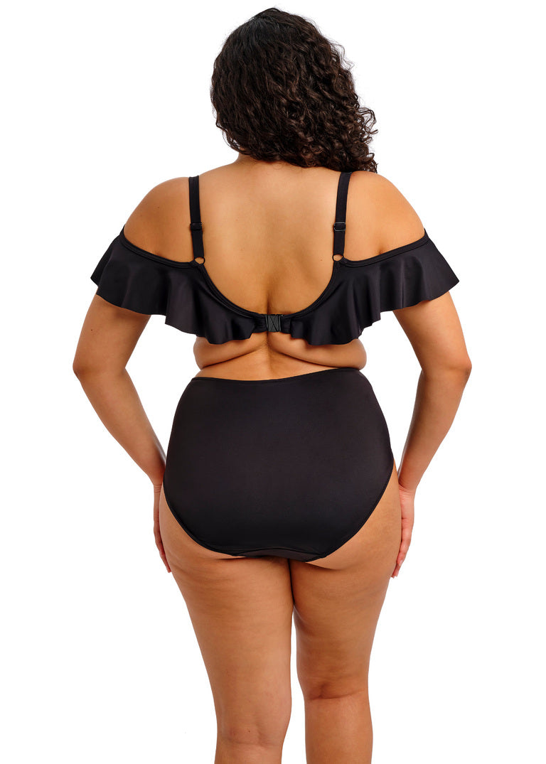 Plain Sailing Reggiseno Costume Con Ferretto E Volant Nero