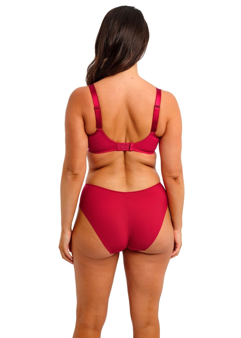 Rebecca Essential Reggiseno Con Ferretto E Coppe Microforate Spacer Rosso