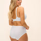 Rebecca Essential Reggiseno Con Ferretto E Coppe Microforate Spacer Bianco