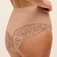Fantasie Reflect Slip A Vita Alta Contenitivo con Pizzo e Microfibra Laser Nude