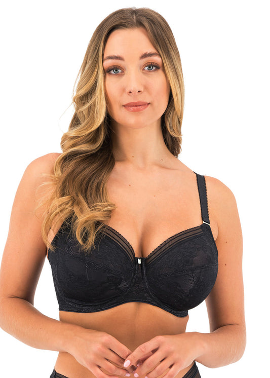 Fusion Lace Black UW Full Side Support Bra