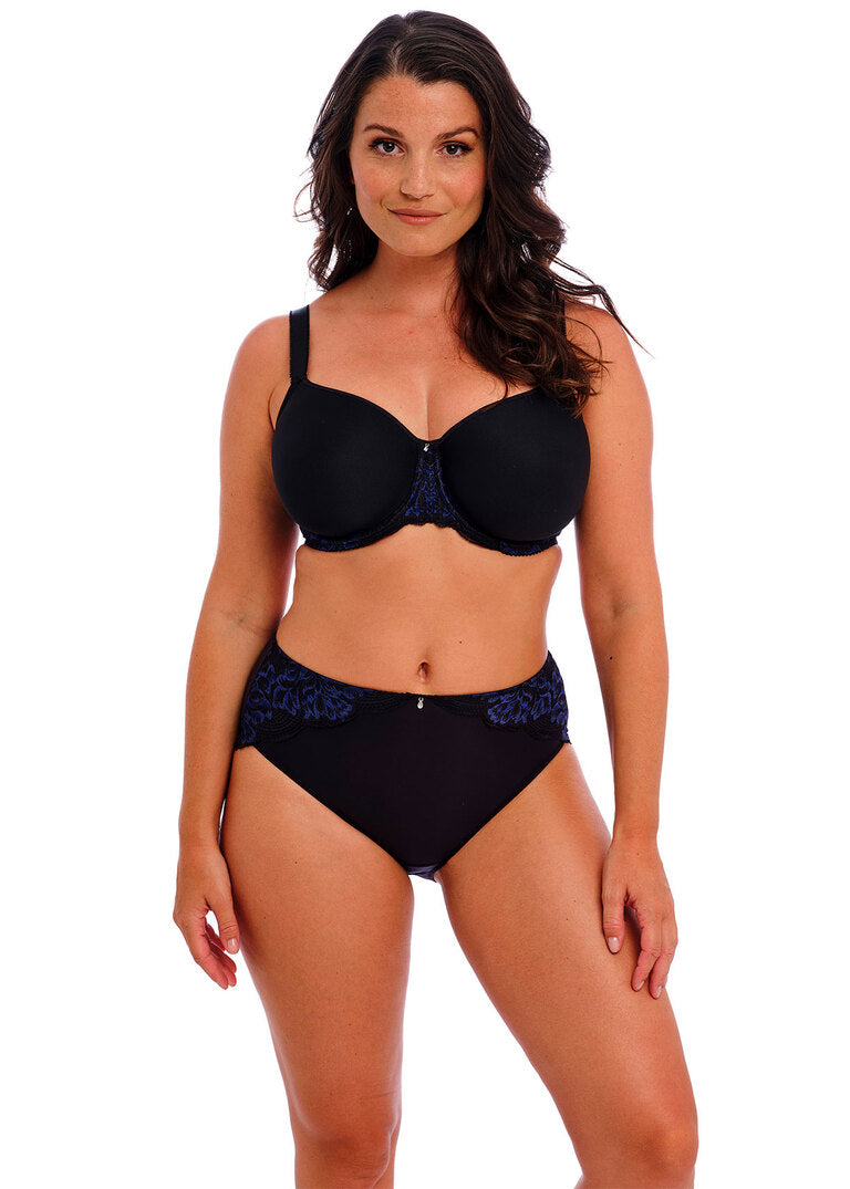 Emmaline Reggiseno Con Ferretto E Coppe Microforate Spacer Midnight