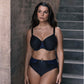 Emmaline Reggiseno Con Ferretto E Coppe Microforate Spacer Midnight