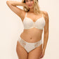 Magdalena Reggiseno Con Ferretto E Coppe Microforate Spacer Ivory
