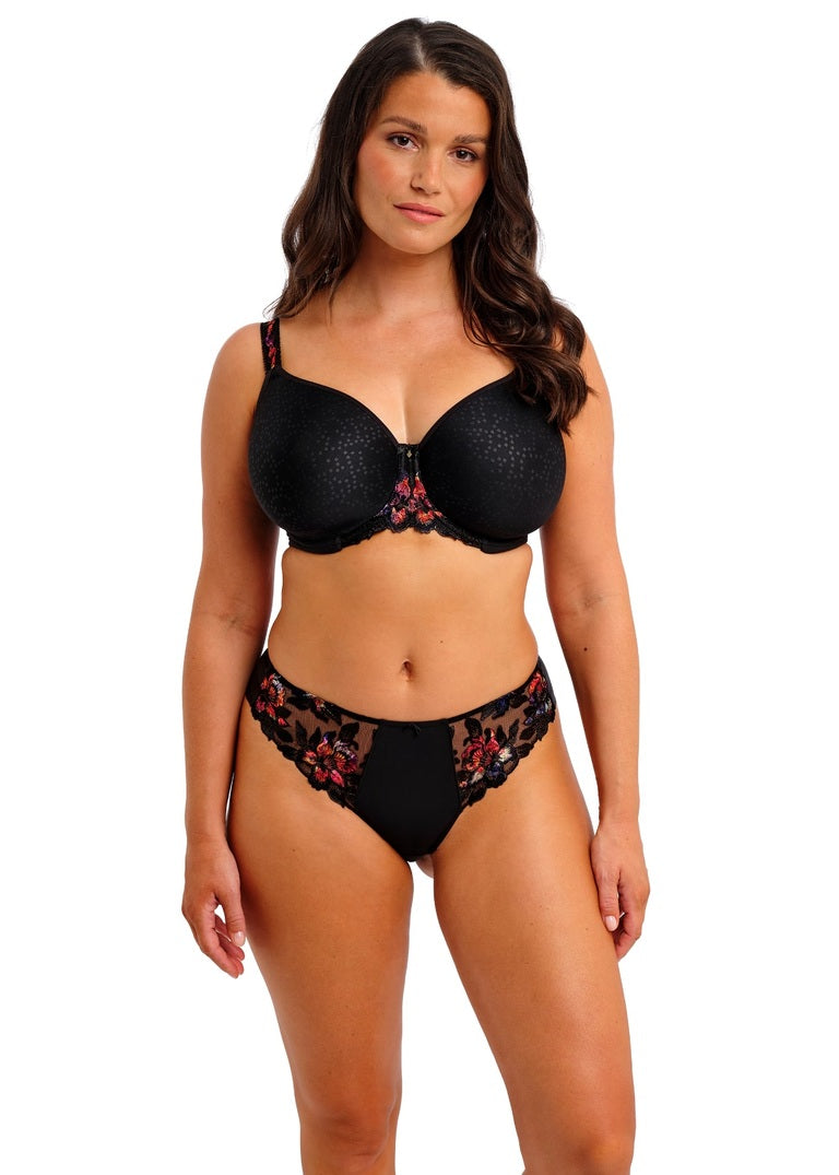 Magdalena Reggiseno Con Ferretto E Coppe Microforate Spacer Noir
