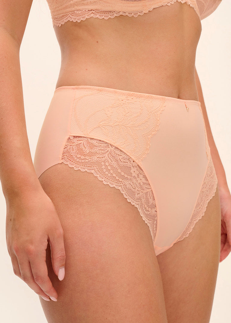 Fantasie Cesile Slip A Vita Alta Peach Sorbet