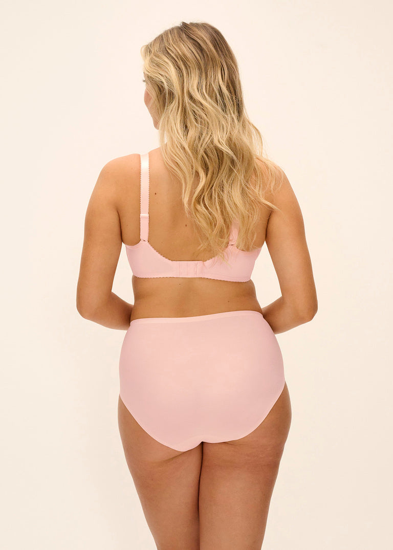 Fantasie Smoothease Slip A Vita Alta Liscio Effetto Taglio Laser Blush