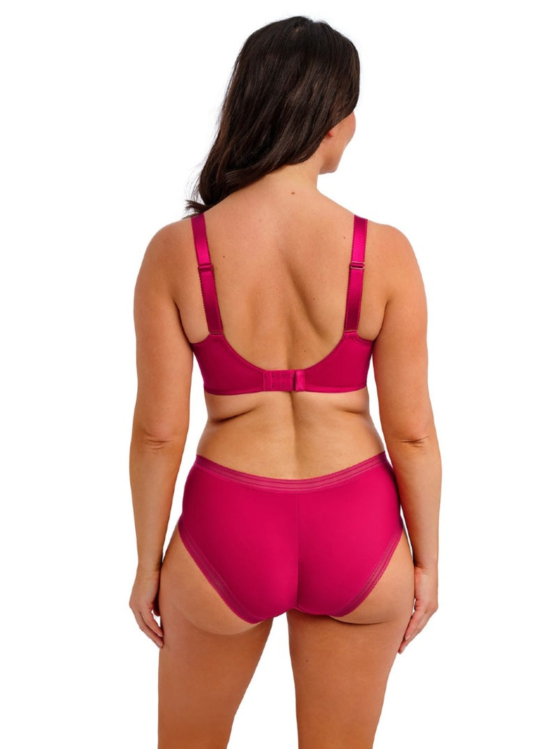 Fantasie Fusion Slip A Vita Bassa Elasticizzati In Vita Framboise