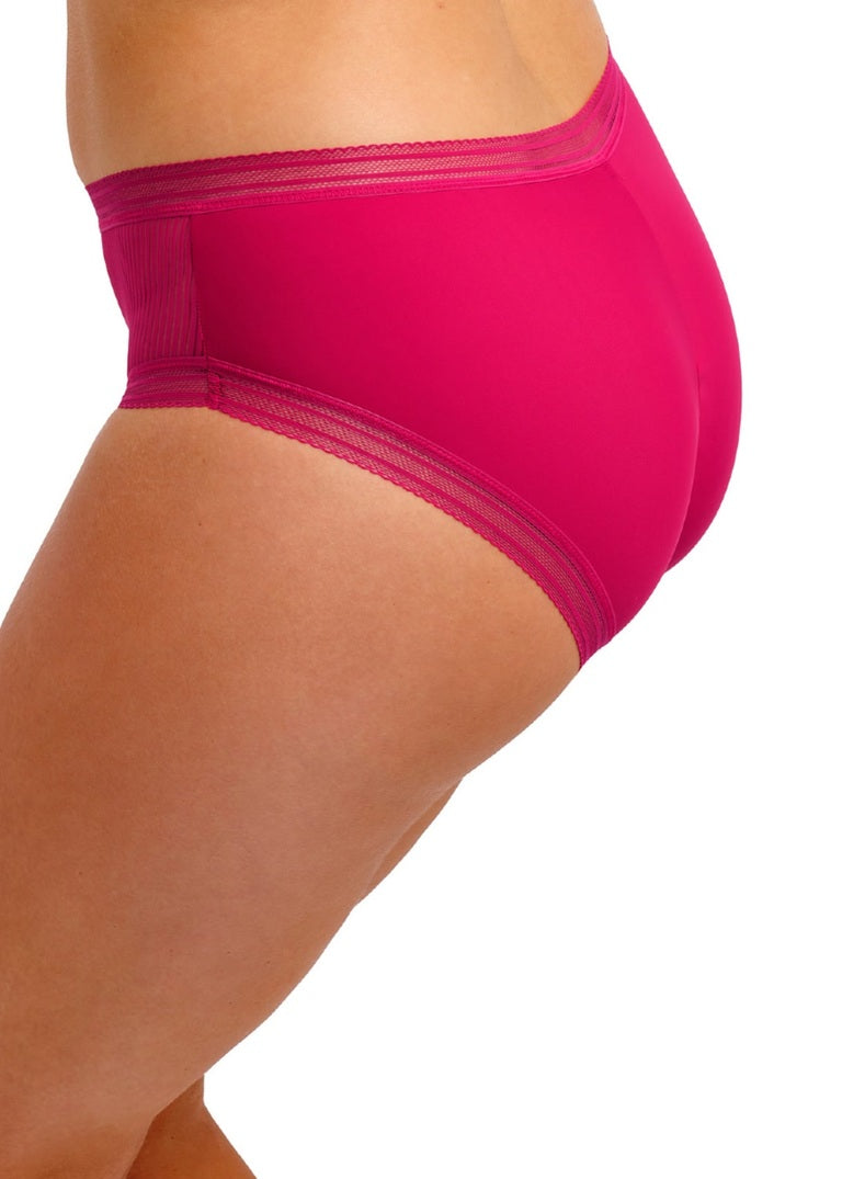 Fantasie Fusion Slip A Vita Bassa Elasticizzati In Vita Framboise