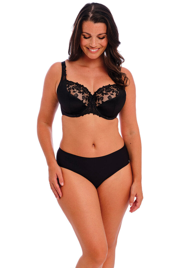 Belle Reggiseno A Balconcino Con Ferretto E Coppe Soft Nero