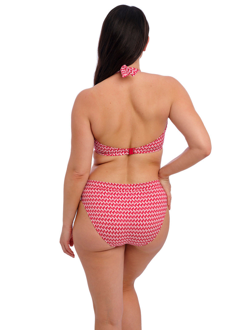 Koh Lipe Radiant Red Halter Bikini Top